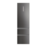 FRIGORIFICO COMBI HAIER HTW7620CNMP NOFROST C ALTO 205 CM. ANCHO 59.5 CM. INOX