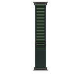 49mm Dark Green Alpine Loop - Medium - Black Titanium Finish