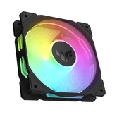 Caixa Asus TUF Gaming TR120 ARGB Reverse Fan - Pacote Individual Preto