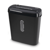 DESTRUCTORA DE PAPEL HAMA BASIC S6 CON CESTO COLECTOR 6 HOJAS DIN A4 80G POR USO SEGURIDAD P2