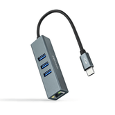CONVERSOR NANO CABO USB-C - ETHERNET+ 3USB3.0 15CM