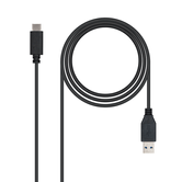 CABO USB NANO CABO USB3.1 A/M - USB3.1 C/M GEN2 10GBPS 1.0M NEGRO