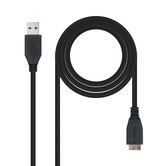 CABO NC USB3 A/MA MICRO B/M 1M NEGRO