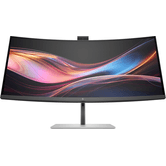 MONITOR HP HP Pro 7 Series Monitor de videoconferência WQHD de 34 polegadas - 734pm Série 7 Pro 34" IPS Preto 3440 x 1440 Alto-falantes HDMI