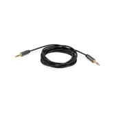 CABO DE ÁUDIO MINI JACK 3,5MM MACHO PARA MINI JACK 3,5MM MACHO CARCAÇA DE METAL ALTA QUALIDADE 2,5M