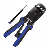 MÁQUINA DE CRIMPAGEM PROFISSIONAL EQUIP RJ11-RJ12-RJ45 129404