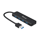HUB USB EQUIP LIFE PARA 4 PORTAS USB 3.2 INCLUI ADAPTADOR USB-C
