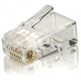 KIT 100 CONECTORES RJ45 CATEGORIA 6 EQUIPAMENTOS 121143