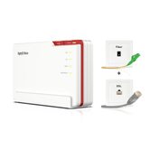 Roteador Fritz!Box 5690 Pro WiFi7 1x2,5Gb WAN 4xGb L