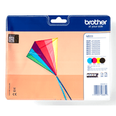 PACK DE CARTUCHOS BROTHER LC223VALBP (PRETO, CIANO, MAGENTA, AMARELO)