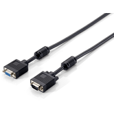 CABO DE EXTENSÃO SVGA EQUIP 3COAX MACHO - FÊMEA 5M COM FERRITAS 118802