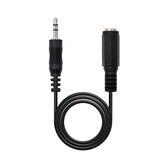 CABO AUDIO MINIJACK MA MINIJACK H 1.5MT NANOCABO NEGRO 10.24.0201
