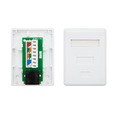 Roseta Superfície RJ45 CAT.6 UTP 1 SOQUETE
