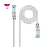 MANGUEIRA/CABO VERMELHO NANO CABO CAT.7 LSZH SFTP PIMF AWG26 0.1M CINZA