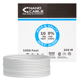 Bobina de Cabo de Rede RJ45 Cat.6 FTP 305 Mts 100% Cobre