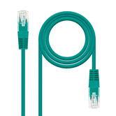 Nanocabo Latiguillo RJ45 Cat. 6 UTP 3M Verde