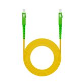 Fibra Nanocape SC/APC LSZH Amarelo 1m