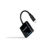 Nanocabo Conversor USB-C/M para VGA/H Negro 10cm