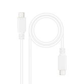 CABO USB NANO CABO USB2.0 USB-C/M - USB-C/M 3A 1,5M BRANCO