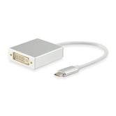 EQUIPAR 133453 ADAPTADOR USB-C PARA 1xDVI-I FÊMEA 0,15M