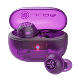 Fones de ouvido com vários botões Go Pop ANC TW Transparente Roxo Bluetooth