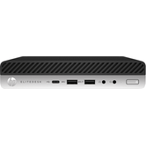 Ordenador Reacondicionado MINI HP EliteDesk 800 G3 / i5-7TH / 8Gb / 256Gb M2 / Win 10 Pro / Sin cable trébol / Grado A /