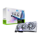 TARJETA GRAFICA MSI NVIDIA RTX 5080 GAMING TRIO OC WHITE | 16GB GDDR7 | DLSS 4