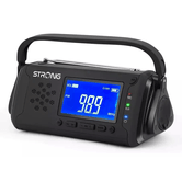 RADIO DE EMERGENCIA SOLAR CON MANIVELA STRONG