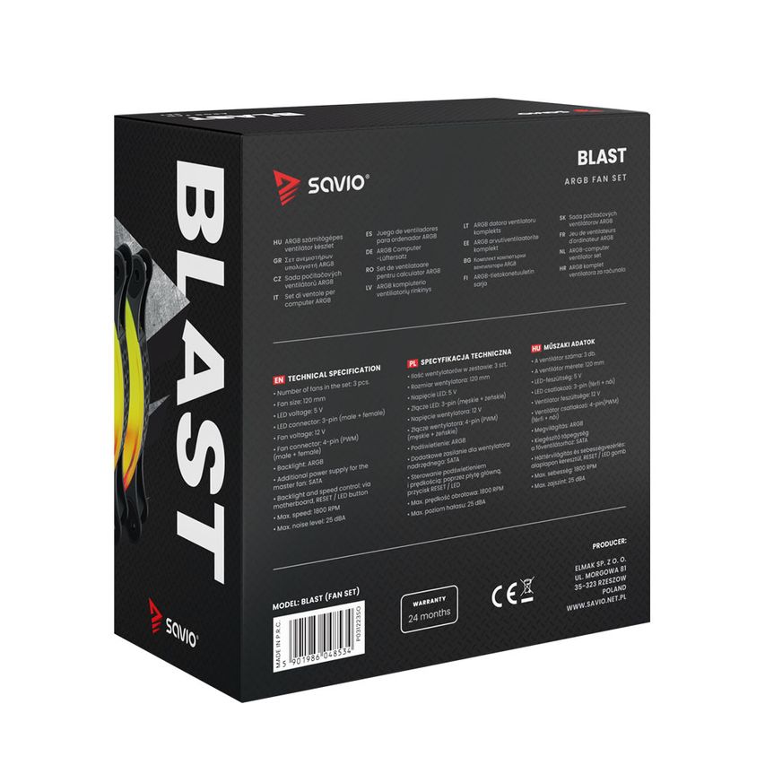 SAVBLAST FAN SET