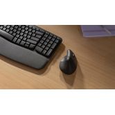 LEVANTE VERTICAL ERGO MOUSE DIREITO - GRAFITE / PRETO - EM EA