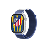 SmartWatch Save Family PLUS Ed Atlético de Madrid Branco Azul Pulseira de Tecido SIM NÃO INCLUSO