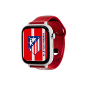 SmartWatch Save Family PLUS Ed Atlético de Madrid Pulseira de Silicone Branca Vermelha NÃO INCLUI SIM