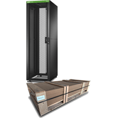 APC  Easy Rack 600mm/42U/1000mm , with Roof, Side panel  Negro