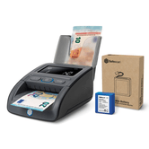 PACK DETECTOR BILLETES FALSOS 155-S + APILADOR  RS-100 + BATERIA RECLARGABLE LB-105 SAFESCAN 112-0732