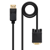 NANO CABO CONVERTER DISPLAYPORT/MACHO PARA VGA/MACHO 2M PRETO