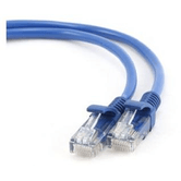 Cabo moldado UTP CAT5E 0,25m Azul