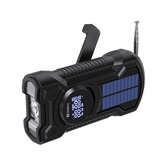 Sandberg Survivor Radio All-in-1 5000 – Radio de Emergencia con Linterna, Powerbank y Carga Solar