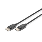 Cabo de conexão com trava DisplayPort DP M/M de 2 m Ultra HD 4K sw