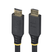 Cabo HDMI ativo de alta velocidade de 15 m - 4K 60 Hz/1440p 144 Hz - HDR10/HDCP 2.2/ARC - 18 Gbps - Cabo UHD - Cabo HDMI 2.0 - Revestimento TPE