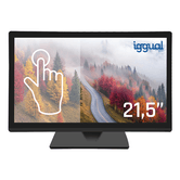 iggual Monitor táctil resistivo 21,5 16:9 FHD