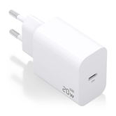 CARREGADOR AISENS GAN 20W 1XUSB-C PD3.0 BRANCO