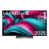 Televisor LG 55" OLED evo AI OLED55C56LB OLED evo 4K Ultra HD