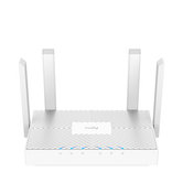 Router WiFi de banda dupla Cudy WR1300E AC1200 - 3 portas Gigabit Ethernet - 4 Antenas Externas