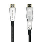 Cabo HDMI Aisens Tipo A Macho Padrão para HDMI Tipo D Micro V2. 0 AOC Destacável Premium Alta Velocidade Preto