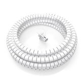 ORGANIZADOR DE CABOS ESPIRAL AISENS 25MM BRANCO 2,0M