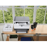 Impressora multifuncional HP Laser Duplex A4Wifi HP LaserJet Tank 2504dw, preto e branco, impressora comercial, impressão