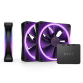 NZXT 3 x F120 RGB DUO & RGB Controlador PRETO