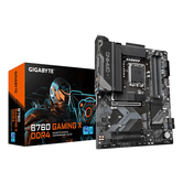 Placa-mãe GIGABYTE B760 GAMING X DDR4 - Suporta CPUs Intel Core de 14ª geração, VRM digital de fase 8+1+1, até 5333 MHz DDR4 (OC), 3xPCIe 4.0 M.