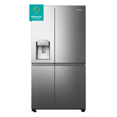 FRIGORIFICO AMERICANO HISENSE RS818N4TIC C INOX
