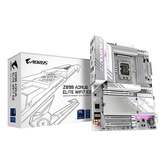 Placa mãe GIGABYTE Intel Z890 AORUS ELITE WIFI7 ICE - Compatível com CPUs Intel Core Ultra (série 2), 16 + 1+ VRM de 2 fases, até 8800 MHz DDR5 (OC),